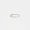 Bague Alliance or et diamant 58 Facettes