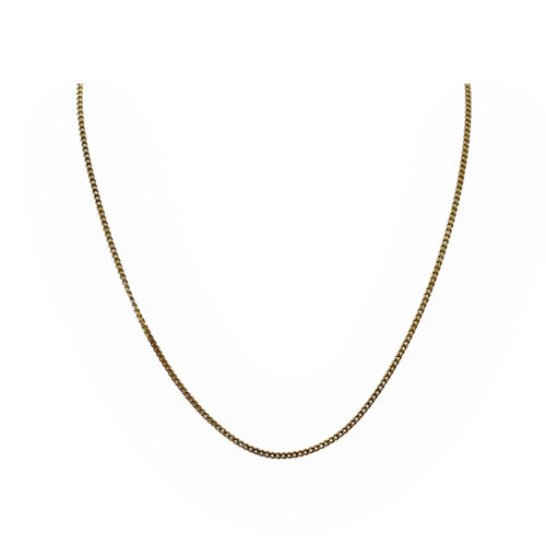Collier Chaine or maille gourmette 56 cm 58 Facettes 330073460
