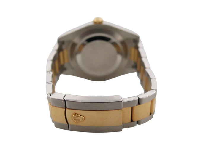 Montre montre ROLEX datejust ii wimbledon 116333 or 18k acier 41mm automatique 58 Facettes 268704