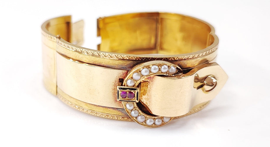 Bracelet Bracelet jonc Napoléon III 58 Facettes Brac.Napo3-1333