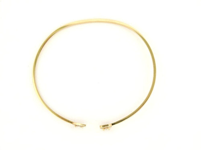 Bracelet bracelet MESSIKA jonc flex my twin toi & moi or jaune 18k diamants 0.3 ct 58 Facettes 265899