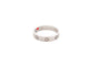 Bague 54 bague CARTIER love pm 1 diamant crb4050500 54 or blanc 18 carats 58 Facettes 267904