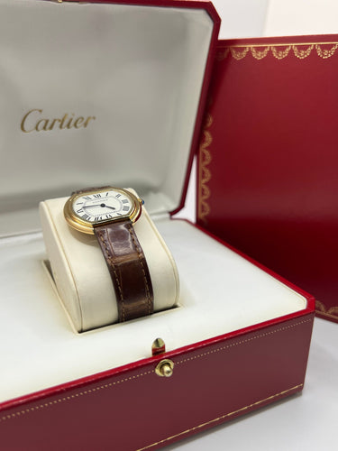 Montre Cartier Ellipse Grand Modèle 58 Facettes
