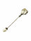 Broche Epingle de Jabot en Or, Argent, Soufflure de Perles, Diamants, Rubis et émeraude 58 Facettes