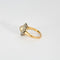 Bague 50 Bague Pompadour ancienne sertie d'une perle et de diamants en or et platine. 58 Facettes
