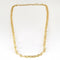 Collier Sautoir en or jaune à maillons ronds entrelacés 58 Facettes CLA0761