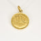 Pendentif BECKER Médaille en Or jaune 18k 58 Facettes CHA1366