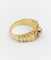 Bague 60 Bague chevalière Art Déco or jaune et diamants 58 Facettes A06309