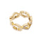 Bague 50 Bague CARTIER,  « Cœurs C », or jaune, diamants. 58 Facettes 34937