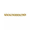 Collier Collier maille figaro or jaune 58 Facettes 330071220