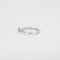 Bague 54 Solitaire or blanc diamant 58 Facettes 3121182