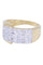 Bague 51.5 BAGUE PAVAGE DIAMANTS 58 Facettes 083491