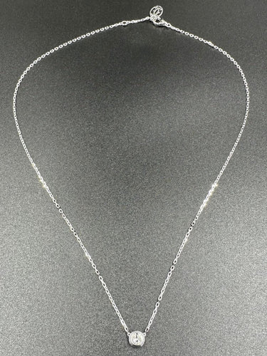 Collier CARTIER. Collection "Cartier d'amour", collier or blanc et diamants (full set) 58 Facettes