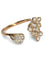 Bague 53 Bague or rose et diamants 58 Facettes 868