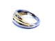 Bague 47 Bague Or jaune, Or blanc Diamant 58 Facettes 948341CD