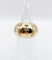 Bague 43.5 Bague bombé dôme or 18k diamant taille brillants en serti étoilé (circa 1950) 58 Facettes A05072
