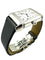 Montre JEAGER-LECOULTRE. Montre de dame Reverso Duetto acier 58 Facettes