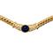 Collier Collier Or jaune - Cabochon saphir et diamants 58 Facettes 1.0000349/1