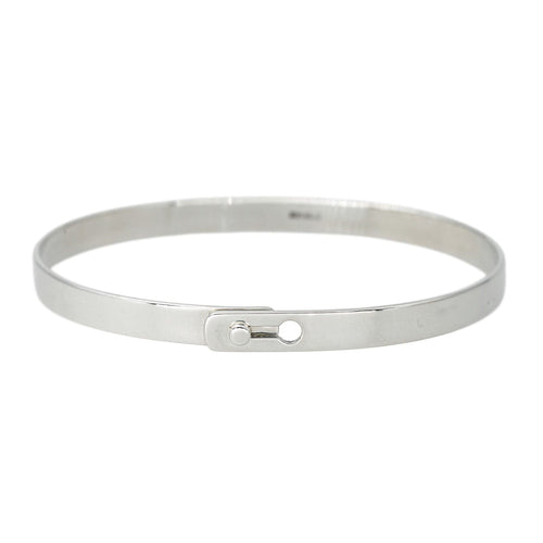Bracelet Dinh Van Bracelet Jonc Serrure Argent 58 Facettes 4523045RV