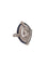 Bague 55 Bague Art Déco vintage en platine avec saphirs et diamants 58 Facettes 18806