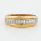 Bague 54 BAGUE DIAMANTS 2 OR 18 CARATS 58 Facettes RÉF 5023/18