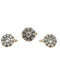 Bague Ensemble bague et boucles d'oreilles victoriennes en or et argent avec diamants 58 Facettes
