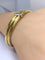 Bracelet Bracelet double joncs, or blanc, diamants, Yves Saint Laurent 58 Facettes AB601