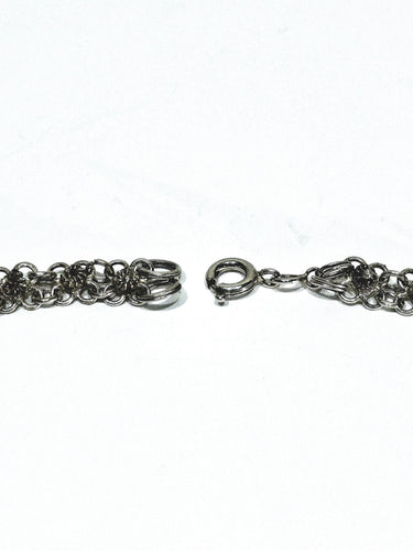 Collier Collier en argent à pendants 58 Facettes
