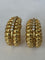 Boucles d'oreilles Boucles d'Oreilles Créoles Or Jaune Diamants 58 Facettes LOT 6293