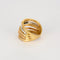 Bague 54 Bague trois ors et diamants 58 Facettes RL10