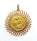 Collier Medaille porte-pièce Souverain Georges V 58 Facettes 605/1