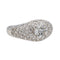 Bague 51 Bague Bandeau Or blanc Diamant 58 Facettes 3456109CN