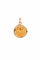 Pendentif Médaille AUGIS en or jaune 58 Facettes