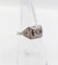 Bague 52 Bague tank art deco Platine diamant 0,25 carats entouré de diamants ronds (circa 1920) 58 Facettes A05355