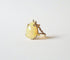 Bague 52 Bague or jaune 18k et Opale 58 Facettes