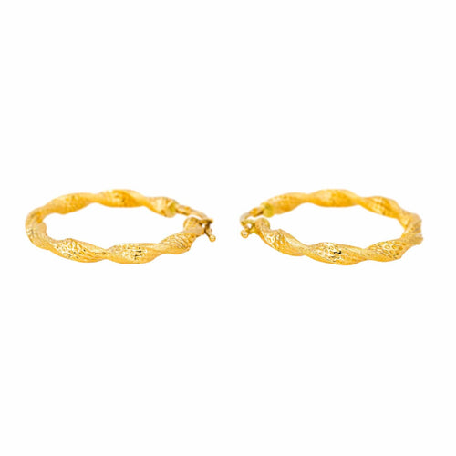 Boucles d'oreilles Boucles d'oreilles Créoles Or jaune 58 Facettes 4137660CN