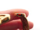 Bracelet vintage bracelet CARTIER double c tisse or jaune 18k jonc 33.5gr   boite 58 Facettes 271626