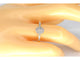 Bague Bague entourage en or avec diamants 58 Facettes 2100