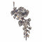 Montre L'étreinte de la nature : une branche de fleur victorienne en diamants 58 Facettes 23054-0122