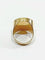 Bague 57.5 Bague Or jaune Napoléon III 58 Facettes 2945/1