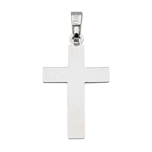 Pendentif Pendentif Croix Or blanc 58 Facettes 4007873CN