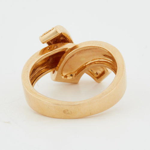 Bague Bague Or Jaune - Diamants 58 Facettes RÉF 6154/12