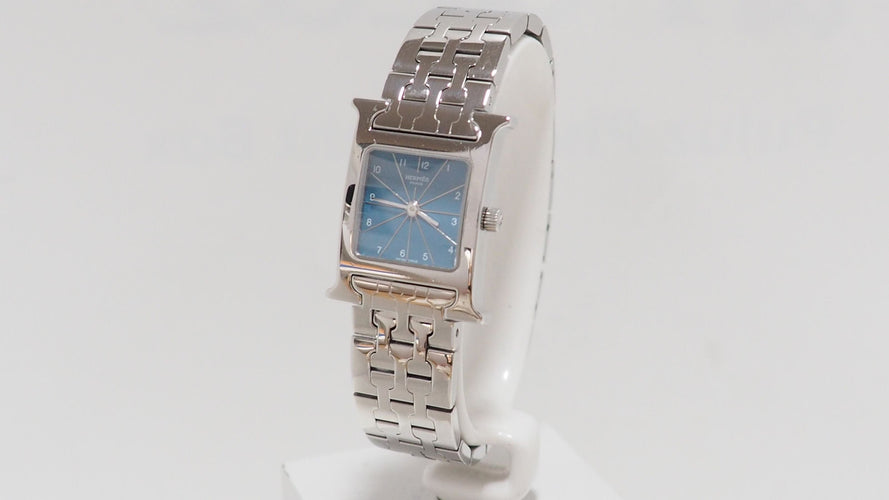 Montre Montre Hermès Heure H acier 58 Facettes 31933