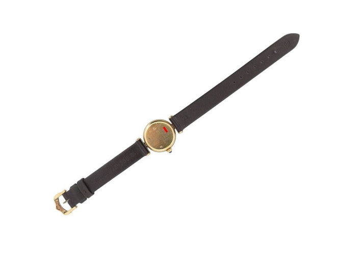 Montre vintage montre CARTIER colisee 590002 24 mm quartz vermeil en 58 Facettes 267197