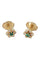 Boucles d'oreilles BOUCLES D'OREILLES MARGUERITES ÉMERAUDES ET DIAMANTS 58 Facettes 088171
