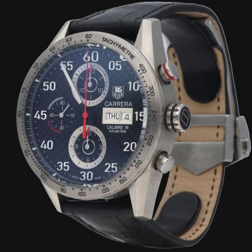 Montre Tag Heuer Montre Carrera Calibre 16 Chronograph 58 Facettes MT40672