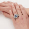 Bague 53 Bague Art Déco 58 Facettes