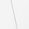 Collier Pendentif et chaine or blanc, céramique et diamants 58 Facettes 250135