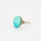 Bague époque Art Déco, platine