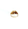 Bague 59 Bague solitaire en or rose 18 carats et diamant taille brillant 58 Facettes